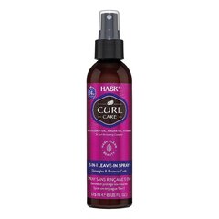 Spreipalsam HASK Curl Care 5 in 1 Lokkis juuksed (175 ml) цена и информация | Бальзамы, кондиционеры | kaup24.ee