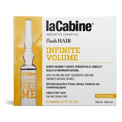 Ampullid laCabine Flash Hair Kohendav (7 pcs) hind ja info | Maskid, õlid, seerumid | kaup24.ee