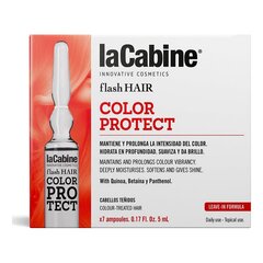 Ampullid laCabine Flash Hair Värvikaitse (7 pcs) hind ja info | Maskid, õlid, seerumid | kaup24.ee