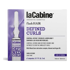 Ampullid laCabine Flash Hair Lokkide esiletoov vedelik (7 pcs) hind ja info | Maskid, õlid, seerumid | kaup24.ee