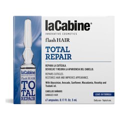 Juuste väljalangemisvastased ampullid laCabine Flash Hair Parandav vedelik (7 pcs) цена и информация | Маски, масла, сыворотки | kaup24.ee