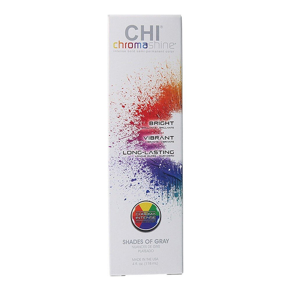 Püsivärv Chi Chroma Shine Farouk Shades of Gray (118 ml) hind ja info | Juuksevärvid | kaup24.ee