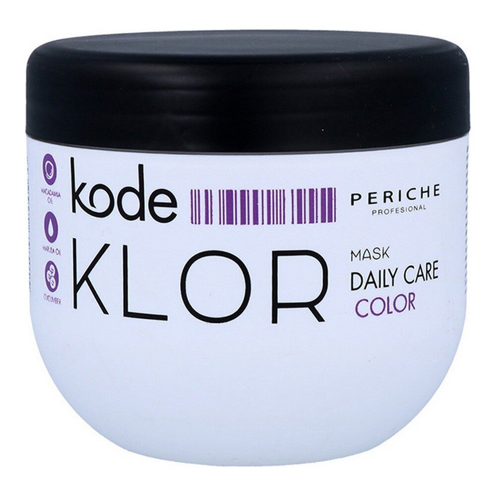 Juuksemask Kode Klor Color Daily Care Periche (500 ml) цена и информация | Maskid, õlid, seerumid | kaup24.ee