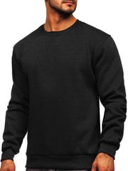 J.Style Džemprid Fleece Black 68B2001-25 68B2001-25/XL hind ja info | Meeste pusad | kaup24.ee