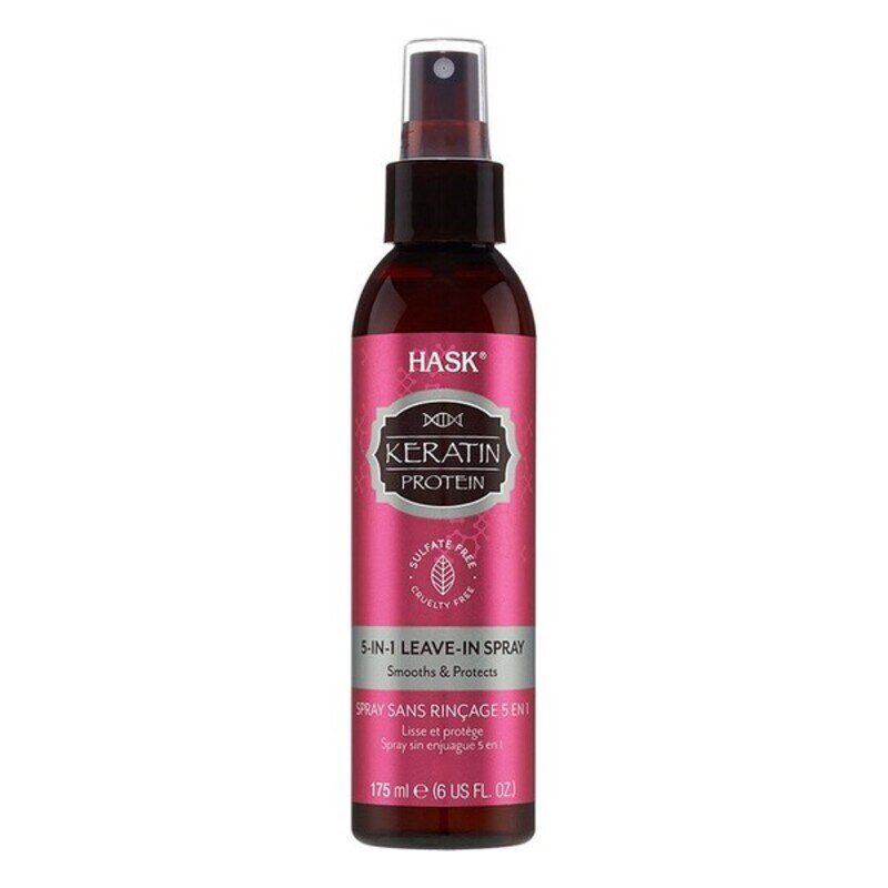 Pihustaja parandaja HASK 5 in 1 Keratin (175 ml) цена и информация | Juuksepalsamid | kaup24.ee