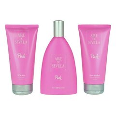 Naiste parfüümi komplekt Pink Aire Sevilla EDT (3 pcs) (3 pcs) hind ja info | Naiste parfüümid | kaup24.ee