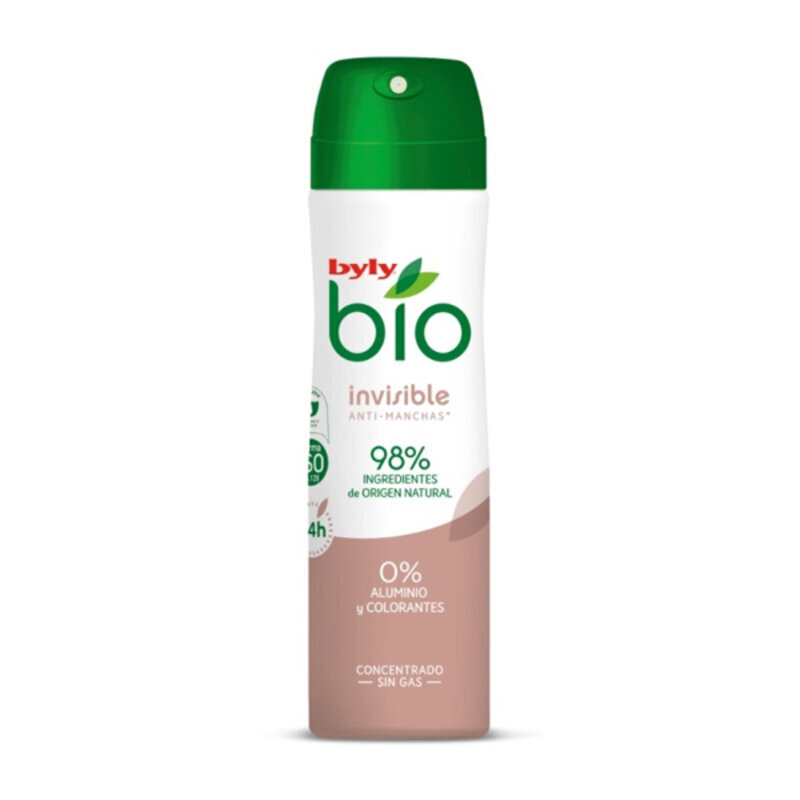 Pihustav deodorant BIO NATURAL 0% INVISIBLE Byly (75 ml) цена и информация | Deodorandid | kaup24.ee