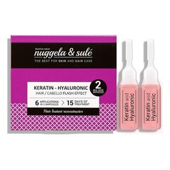 Ampullid Keratin Hialuronic Nuggela & Sulé (10 ml) hind ja info | Maskid, õlid, seerumid | kaup24.ee