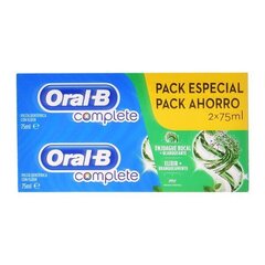 Зубная паста Complete Oral-B (2 uds) цена и информация | Для ухода за зубами | kaup24.ee