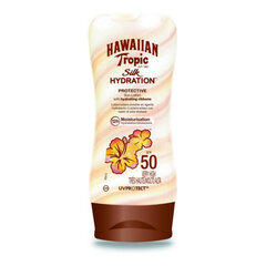 Päikesekreem Silk Hawaiian Tropic Spf 50+ (180 ml) hind ja info | Päikesekreemid | kaup24.ee