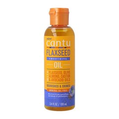 Stiliseerimiskreem Cantu Flaxseed Smoothing (100 ml) hind ja info | Viimistlusvahendid juustele | kaup24.ee