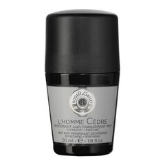 Шариковый дезодорант L'homme Cèdre Roger & Gallet (50 ml) цена и информация | Дезодоранты | kaup24.ee