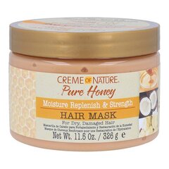 Juuksemask Pure Honey Moisturizing Rs Hair Creme Of Nature hind ja info | Maskid, õlid, seerumid | kaup24.ee
