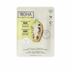 Niisutav vananemisvastane mask Iroha Noni Hüaluroonhape (20 ml) hind ja info | Näomaskid, silmamaskid | kaup24.ee