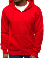 J.Style Džemprid Fleece Red 68B2008-18 68B2008-18/L цена и информация | Мужские толстовки | kaup24.ee