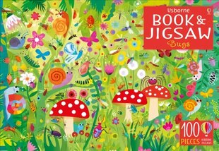 Usborne Book and Jigsaw Bugs цена и информация | Книги для подростков и молодежи | kaup24.ee