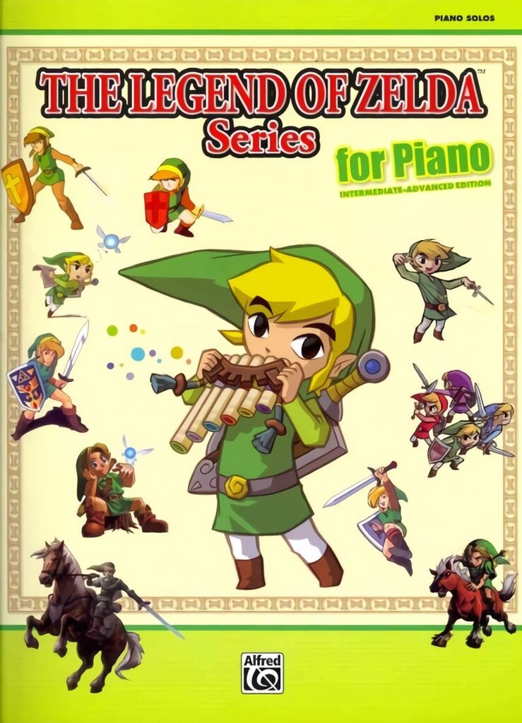 Legend of Zelda Series for Piano: Intermediate-Advanced Edition hind ja info | Kunstiraamatud | kaup24.ee