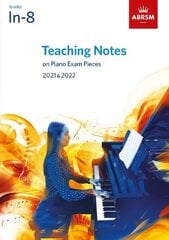 Teaching Notes on Piano Exam Pieces 2021 & 2022, ABRSM Grades In-8: Grades 1 - 8 цена и информация | Книги об искусстве | kaup24.ee