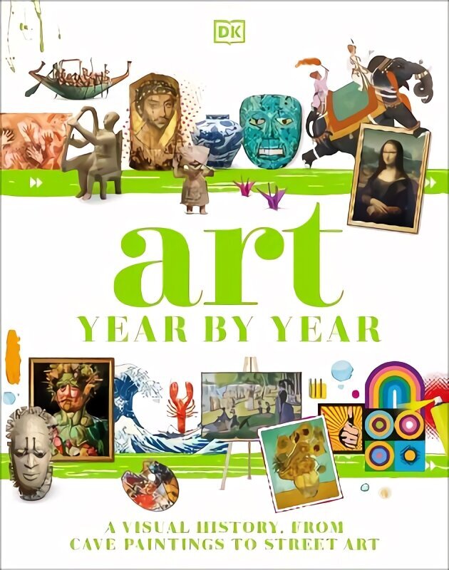 Art Year by Year: A Visual History, from Cave Paintings to Street Art цена и информация | Kunstiraamatud | kaup24.ee