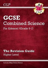 Grade 9-1 GCSE Combined Science: Edexcel Revision Guide with Online Edition - Higher hind ja info | Noortekirjandus | kaup24.ee