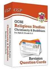 GCSE AQA A Religious Studies: Christianity & Buddhism Revision Question Cards цена и информация | Книги для подростков и молодежи | kaup24.ee