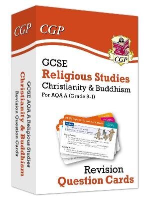 GCSE AQA A Religious Studies: Christianity & Buddhism Revision Question Cards цена и информация | Noortekirjandus | kaup24.ee