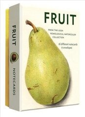 Fruit Detailed Notecard Set: Selections from the USDA Pomological Watercolor Collection цена и информация | Книги об искусстве | kaup24.ee