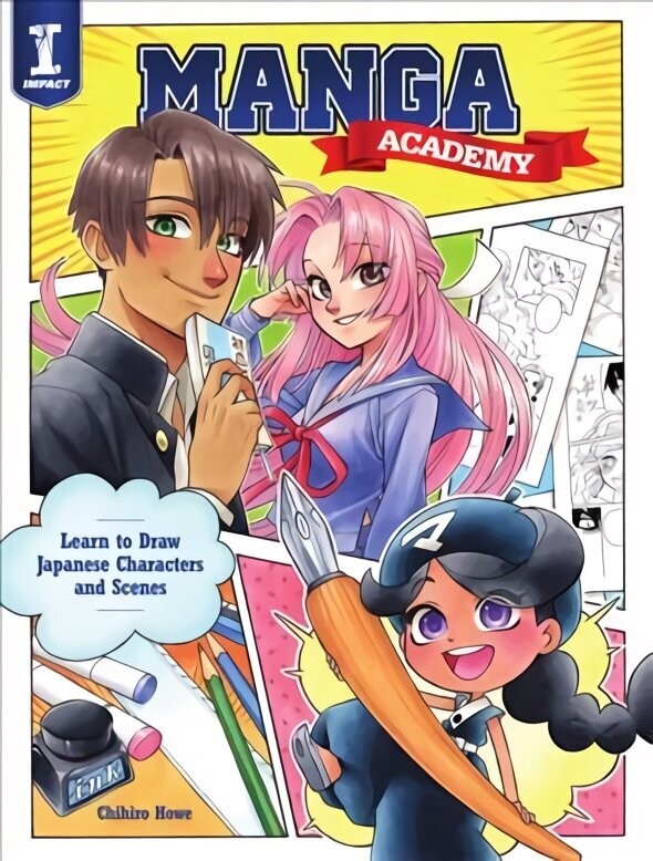 Manga Academy: Learn to draw Japanese-style illustration hind ja info | Kunstiraamatud | kaup24.ee
