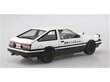 Aoshima - Initial D Takumi Fujiwara Toyota Sprinter Trueno AE86 w/Driver Figure, 1/24, 05954 hind ja info | Klotsid ja konstruktorid | kaup24.ee