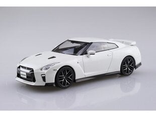 Aoshima - The Snap Kit Nissan GT-R Brilliant White Pearl, 1/32, 05639 цена и информация | Конструкторы и кубики | kaup24.ee