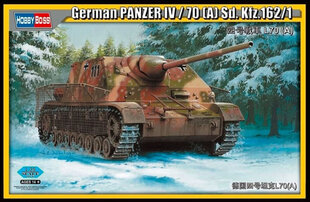 Сборная модель Hobbyboss - German PANZER IV/70 (A) Sd. Kfz.162/1, 1/35, 80133 цена и информация | Конструкторы и кубики | kaup24.ee