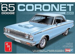 Сборная модель AMT - 1965 Dodge Coronet 500, 1/25, 01176 цена и информация | Конструкторы и кубики | kaup24.ee