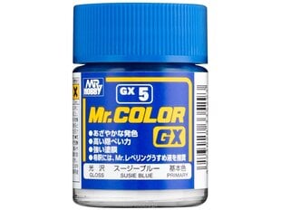 Mr.Hobby - Mr.Color GX Susie Blue, 18 ml, GX-5 цена и информация | Принадлежности для рисования, лепки | kaup24.ee