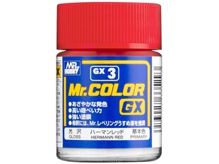 Mr.Hobby - Mr.Color GX Harmann Red, 18 ml, GX-3 цена и информация | Принадлежности для рисования, лепки | kaup24.ee