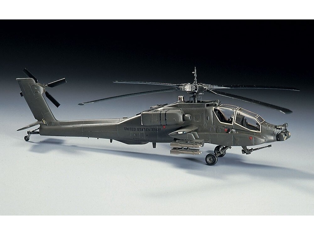 Hasegawa - AH-64A Apache, 1/72, 00436 hind ja info | Klotsid ja konstruktorid | kaup24.ee