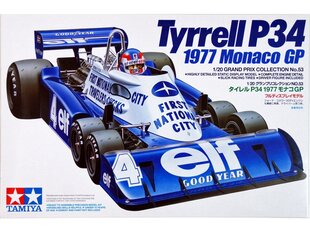 Tamiya - Tyrrell P34 1977 Monaco GP, 1/20, 20053 hind ja info | Klotsid ja konstruktorid | kaup24.ee