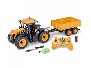 Сборная модель Carson - Радиоуправляемый Tractor JCB with Trailer 2.4G 100 % RTR, 1/16, 500907654 цена и информация | Конструкторы и кубики | kaup24.ee