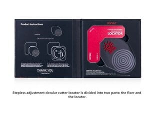 DSPIAE - MT-CL Stepless Adjustment Circular Cutter Locator, DS56017 hind ja info | Käsitööriistad | kaup24.ee