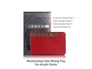 DSPIAE - MP-01 Moisture-retaining Wet Palette PRO For Acrylic Paints (Влажная палитра), DS56790 цена и информация | Инструменты для краски | kaup24.ee