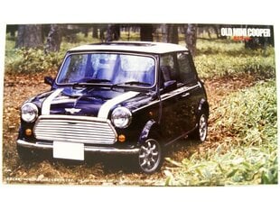 Сборная пластиковая модель Fujimi - Old Mini Cooper 1.3i, 1/24, 12677 цена и информация | Конструкторы и кубики | kaup24.ee