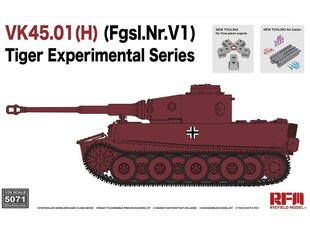 Сборная модель Rye Field Model - VK45.01(H) (Fgsl.Nr.V1) Tiger Experimental Series, 1/35, RFM-5071 цена и информация | Конструкторы и кубики | kaup24.ee