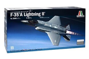 Сборная пластиковая модель Italeri - F-35A Lightning II, 1/32, 2506 цена и информация | Конструкторы и кубики | kaup24.ee