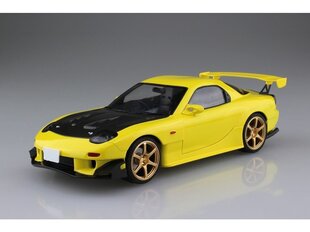 Aoshima - Initial D FD3S Mazda RX-7 Takahashi Keisuke Project D Ver., 1/24, 05620 цена и информация | Конструкторы и кубики | kaup24.ee