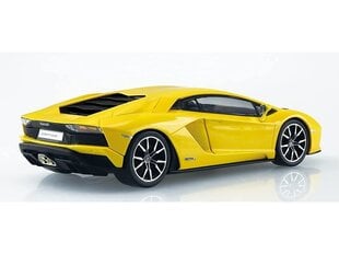 Сборная пластиковая модель Aoshima - The Snap Kit Lamborghini Aventador S Pearl, желтая, 1/32, 06346 цена и информация | Конструкторы и кубики | kaup24.ee