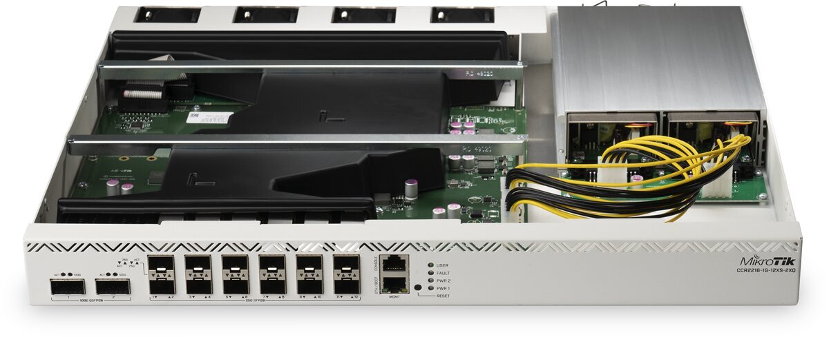 MikroTik Ethernet Router CCR2216-1G-12XS-2XQ цена и информация | Ruuterid | kaup24.ee