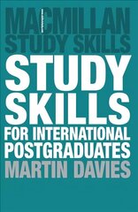 Study Skills for International Postgraduates hind ja info | Ühiskonnateemalised raamatud | kaup24.ee