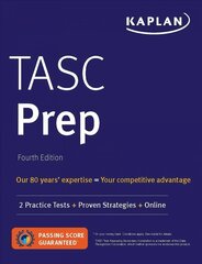 Tasc Prep: 2 Practice Tests plus Proven Strategies plus Online 4th ed. цена и информация | Книги по социальным наукам | kaup24.ee
