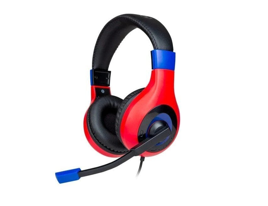 BIGBEN Mario juhtmega kõrvaklapid Nintendo (sinine/punane) l 3,5 mm hind ja info | Kõrvaklapid | kaup24.ee