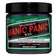 Краска полуперманентная Classic Manic Panic ‎ Venus Envy (118 ml) цена и информация | Краска для волос | kaup24.ee