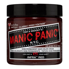 Püsivärv Classic Manic Panic ‎HCR 11016 Infra Red (118 ml) hind ja info | Juuksevärvid | kaup24.ee